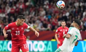 Switzerland into the last 16 after beating Algeria