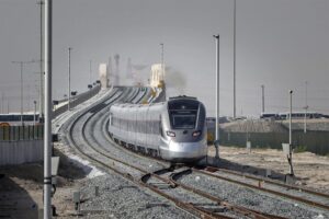First national passenger train service launched in UAE
